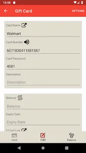 Gift Card Balance+ screenshot 4