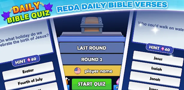 Daily Bible Quiz screenshot 0