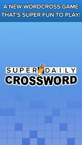 Super Daily Crossword Puzzles screenshot 0