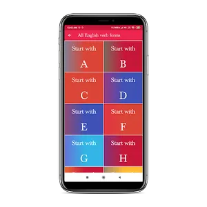 All English Verbs (V1 V2 V3) screenshot 0