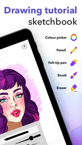 My Sketchbook - Learn to draw screenshot 13