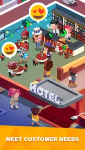 Sim Hotel Tycoon: Tycoon Games screenshot 12