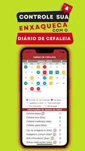 Enxaqueca - Diário de Cefaleia screenshot 0