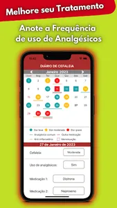 Enxaqueca - Diário de Cefaleia screenshot 1