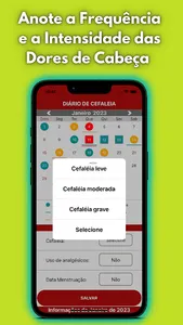 Enxaqueca - Diário de Cefaleia screenshot 4