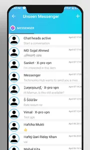 Unseen Daily Messenger screenshot 2