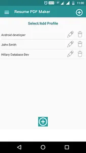 Resume PDF Maker / CV Builder screenshot 2