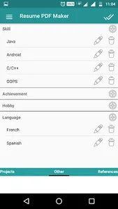Resume PDF Maker / CV Builder screenshot 7