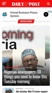 Daily Post - Nigeria News screenshot 0