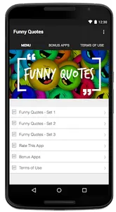 Funny Quotes screenshot 1