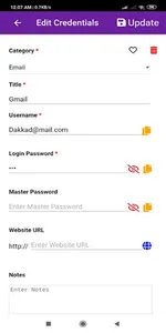 eDiary - Password Manager Offl screenshot 5