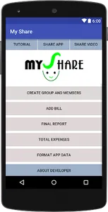 My Share - Share Your Bills/Ex screenshot 0