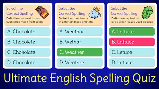 Ultimate English Spelling Quiz screenshot 7