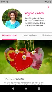 Bucurii esentiale blog screenshot 1