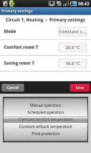 ECL Comfort 310 Portal screenshot 0