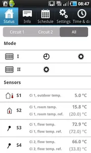 ECL Comfort 310 Portal screenshot 1