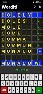 Wordit! - unique word game screenshot 1