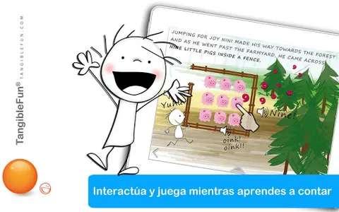 Niní aprende a contar Italiano screenshot 2
