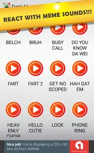 Dank Meme Soundboard 2018 screenshot 0