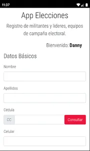 Vota APP screenshot 2