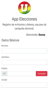 Unidos APP screenshot 1