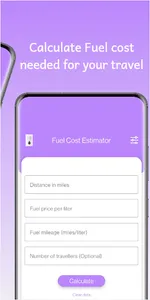 Fuel Cost Estimator screenshot 1