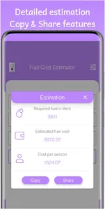 Fuel Cost Estimator screenshot 2