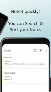 NoteIt screenshot 1