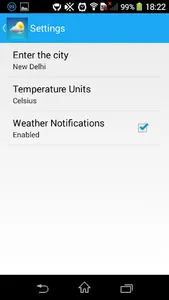 Weather Update screenshot 1