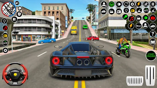 Real Car Driving Sim 3D Games screenshot 1