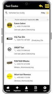 TAXI Česko screenshot 1