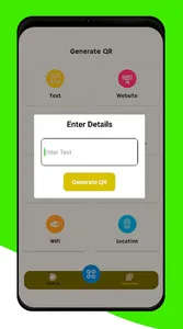 Efficient QR code generator screenshot 0