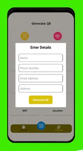 Efficient QR code generator screenshot 1