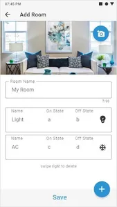 Arduino Home automation screenshot 2