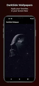 Black DarkSide Wallpaper HD 4K screenshot 2