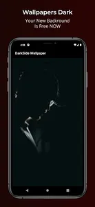 Black DarkSide Wallpaper HD 4K screenshot 4