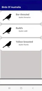 Birds of AUS (Check-List) screenshot 2