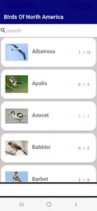 Birds Of USA (Check List) screenshot 1