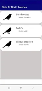 Birds Of USA (Check List) screenshot 2