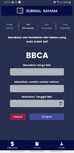 Jurnal – Stock Recordkeeping screenshot 3