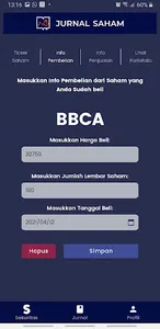 Jurnal – Stock Recordkeeping screenshot 5