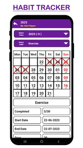 Chain Habit Tracker App 2023 screenshot 10