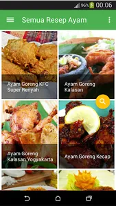 RESEP AYAM LENGKAP screenshot 0