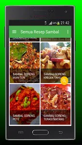 Resep Sambal screenshot 4