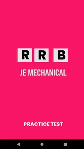 RRB JE Mechanical Quiz App screenshot 0