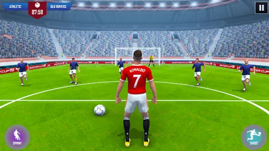 Football Games 2023 Real Kick screenshot 13