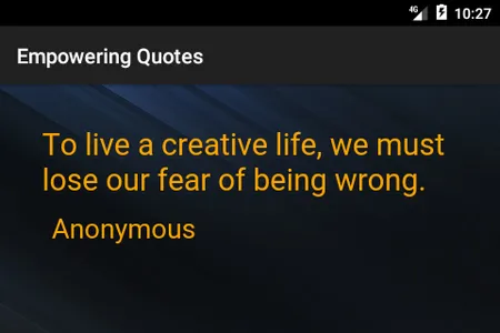 Empowering Quotes screenshot 2