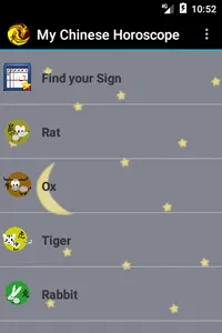 My Chinese Horoscope screenshot 0