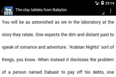 The Richest Man In Babylon screenshot 1
