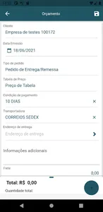 Dataplace SFA screenshot 2